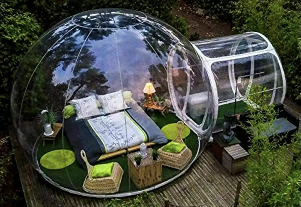 bubble tent garden igloo